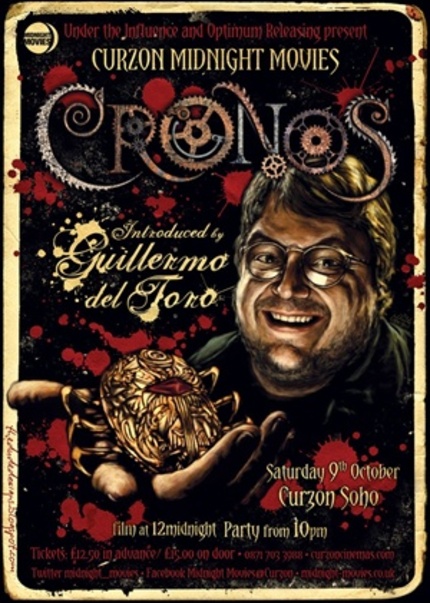 UK! See Guillermo del Toro introduce CRONOS midnight screening in London!